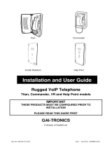 GAI-TronicsRugged VoIP Telephone Titan, Commander, VR and Help Point s