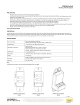 Whiteway Low Voltage Switch RJ45 Enabled Installation guide