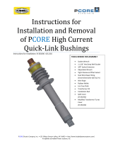 PCORE Electric High Current Quick-Link Bushings (B-331046 Installation guide