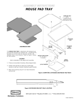 Gleason Reel Mouse Pad Tray Assembly Instructions
