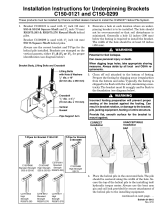 Chance Foundation SolutionsUnderpinning Brackets C150-0121 and C150-0299