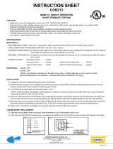 Hubbell Industrial Controls (ICD) COB213 Installation guide