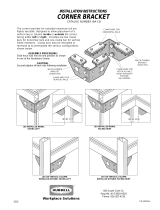 Gleason Reel WA-CB Corner Brackets Assembly Instructions