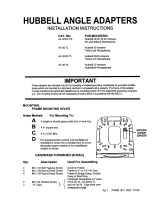 Hubbell Wiring Device-Kellems AA2030PS Installation guide