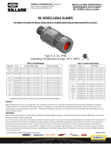 KILLARK MC Series Cable Glands Installation guide
