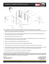 Hot Box Installation-HBM-8-10 Installation guide