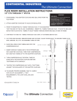 Continental Industries (CI) 0000-34-6034-10-flex-riser Installation guide