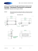 Chalmit lighting Acclaim Industrial Installation guide