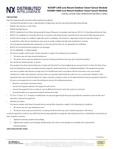 Hubbell Lighting Components NXSMP-LMO and NXSMP-HMO Installation guide