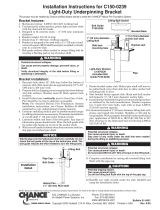 Chance Foundation Solutions C1500239 Installation guide