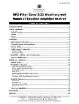 GAI-TronicsSP2 Fiber Zone 2/22 Weatherproof Handset/Speaker Amplifier Station