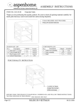 aspenhome I215-9130 Assembly Instructions