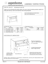 aspenhome I256-378 Assembly Instructions