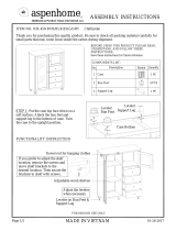 aspenhome ICB-459-GRY Assembly Instructions