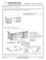 aspenhome I224-303 Assembly Instructions