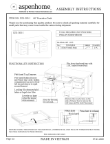 aspenhome I251-303 Assembly Instructions