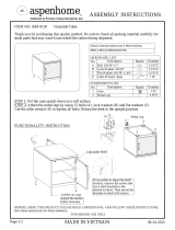 aspenhome I644-9130 Assembly Instructions