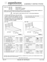 aspenhome I597BRGRP1 Assembly Instructions