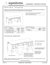 aspenhome I256-303 Assembly Instructions