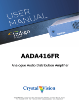 Crystal Vision AADA416FR User manual