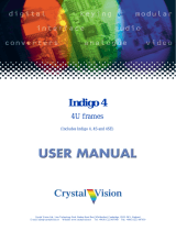Crystal Vision Indigo 4S User manual