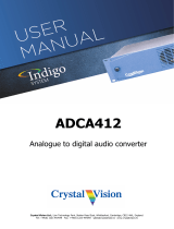 Crystal Vision ADCA412 User manual