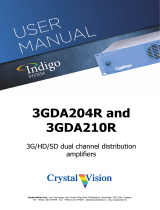 Crystal Vision 3GDA204R User manual