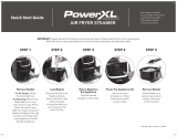 PowerXL AFS7 Air Fryer Steamer User guide