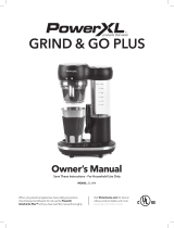 PowerXL Grind & Go Owner's manual