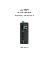 Leonton EG5-0802-SFP User manual