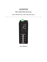 Leonton PG5-1204-SFP User manual