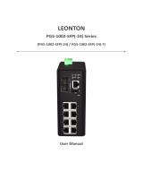 Leonton PG5-1002-SFP-24 User manual