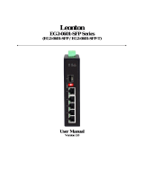 Leonton EG2-0601-SFP User manual