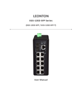 Leonton EG5-1202-SFP User manual