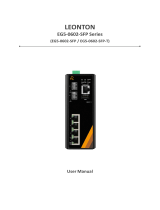 Leonton EG5-0602-SFP User manual