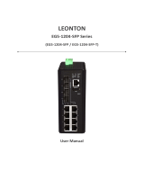 Leonton EG5-1204-SFP User manual