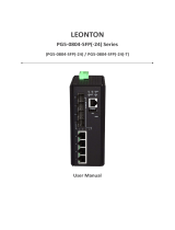 Leonton PG5-0804-SFP-24 User manual