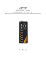 Leonton PG5-0702-SFP User manual