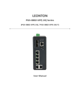 Leonton PG5-0802-SFP-24 User manual