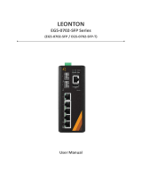 Leonton EG5-0702-SFP User manual