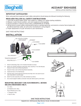 Beghelli ACCIAIO BX9102SE Installation guide