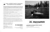 Aquaglide Navarro 145 Single Deck Cover Owner's manual