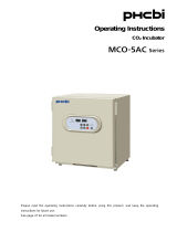 Phcbi MCO-5AC-PE Operating instructions