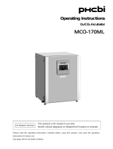 Phcbi MCO-170ML-PA Operating instructions
