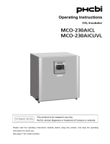 Phcbi MCO-230AICL Operating instructions