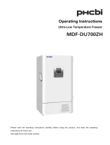 Phcbi MDF-DU700ZH-PE Operating instructions
