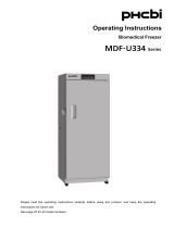 Phcbi MDF-U334-PA Operating instructions