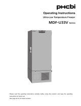 Phcbi MDF-U33V-PA Operating instructions