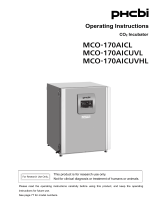 Phcbi 170AICUVHL-PE Operating instructions
