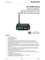 Quark-ElecQK-A034-B Bi-Directional WiFi to NMEA 2000 Gateway Multiplexer